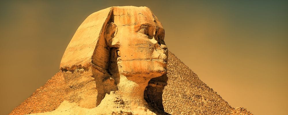 Giza Pyramids plateau and Sphinx 2