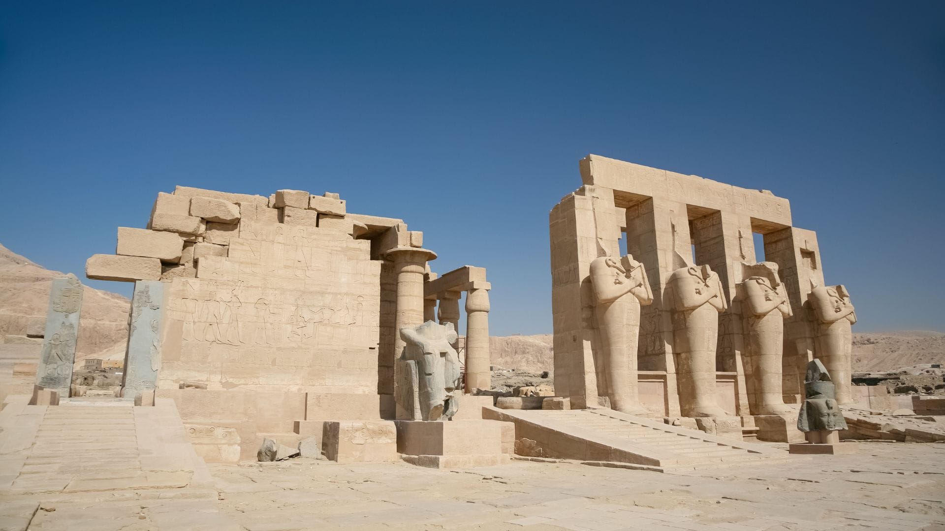 Ramesseum Temple Attraction Top Class Egypt Travel Ramesseum Temple Attraction Top Class Egypt Travel