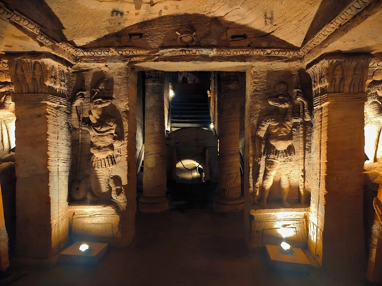 Catacombs of Kom El Shoqafa: The Mysterious Underground Labyrinth