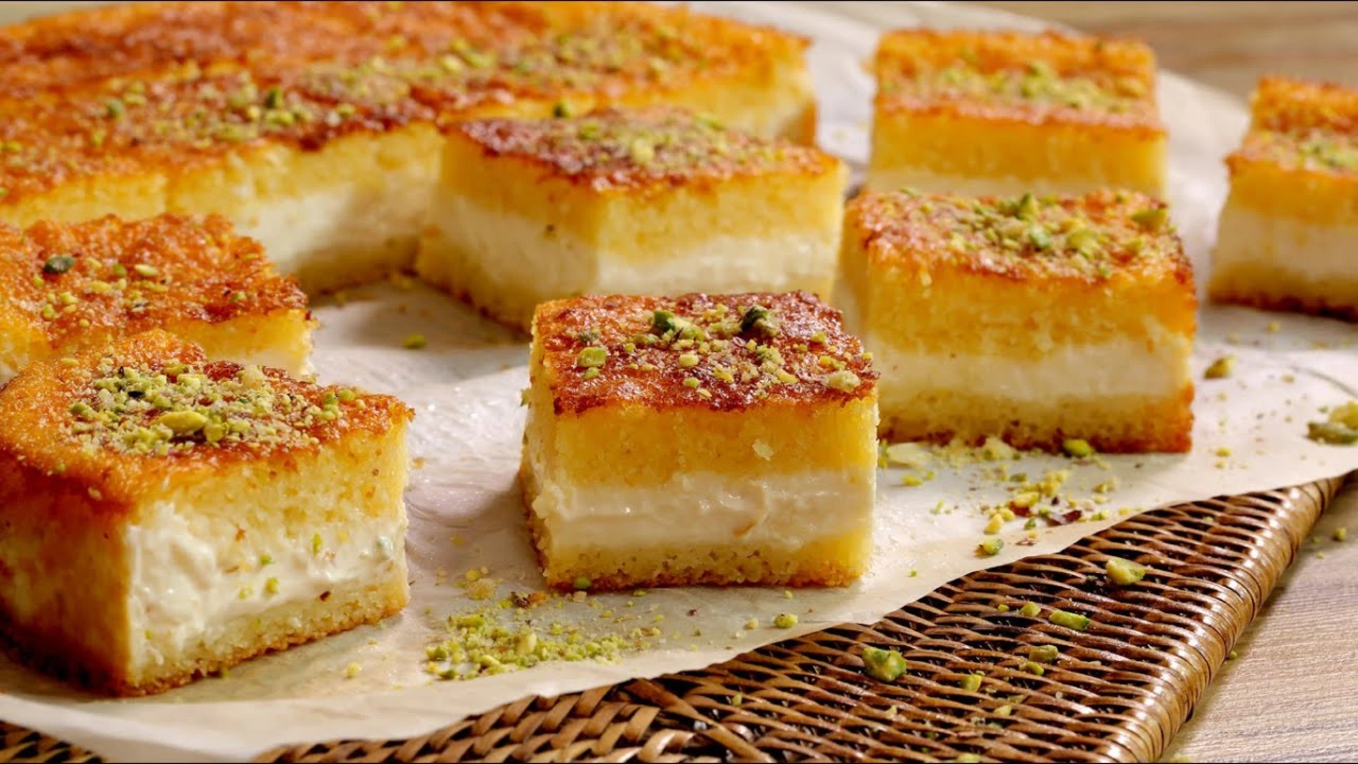 Basbousa: The Golden Semolina Cake