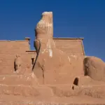 Wadi es Sebua Temple built during the reign of Ramesses II and dedicated to the deified pharaoh Amun Ra and Ra Harakhty New Wadi es Sebua Lake Nasser Egypt 51905251969 scaled